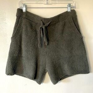 Barefoot Dreams Cozy Brown Shorts
